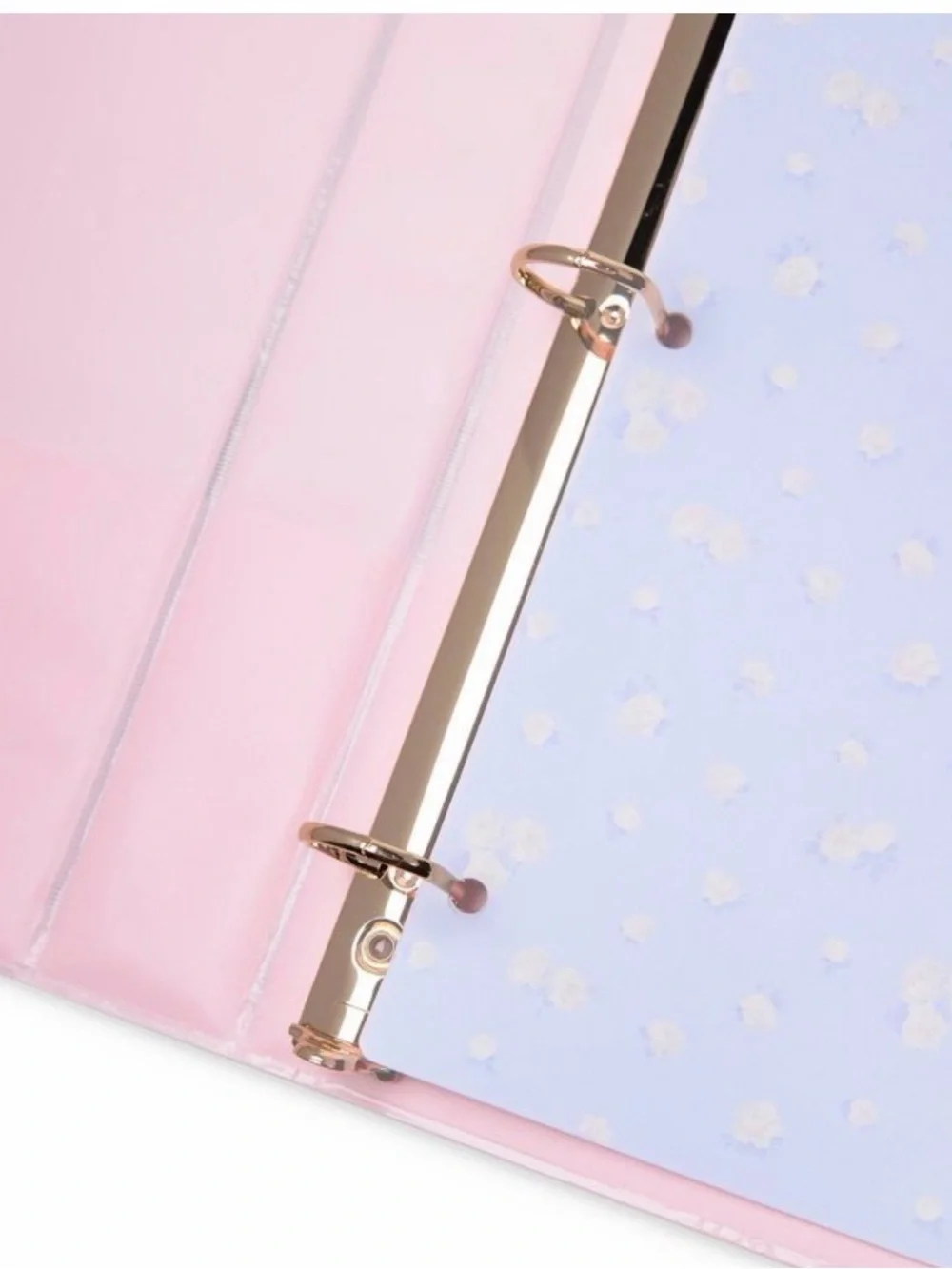 NWT LoveShackFancy x Target Yoobi  1” Binder Whisper Blue